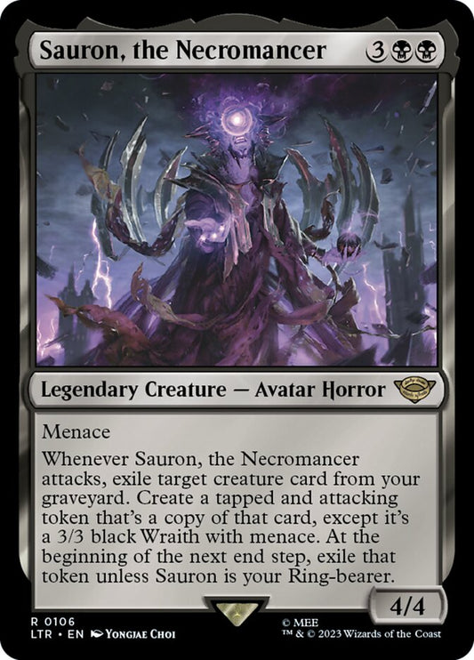 Sauron, the Necromancer ltr 106