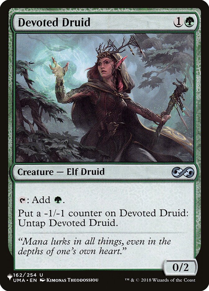 Devoted Druid plst UMA-162