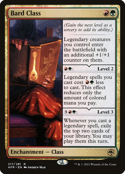Bard Class afr 217