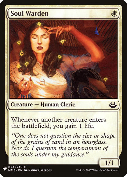 Soul Warden plst MM3-24