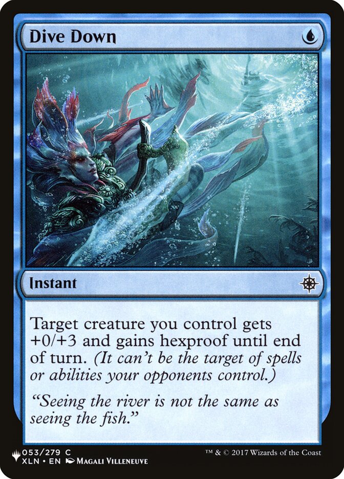 Dive Down plst XLN-53