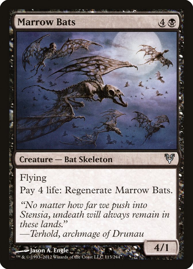 Marrow Bats avr 113