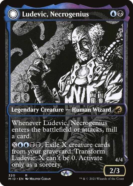 Ludevic, Necrogenius // Olag, Ludevic's Hubris mid 320