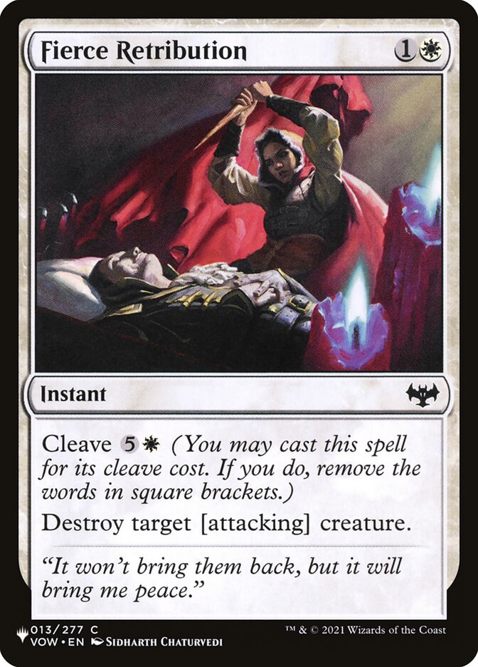 Fierce Retribution plst VOW-13