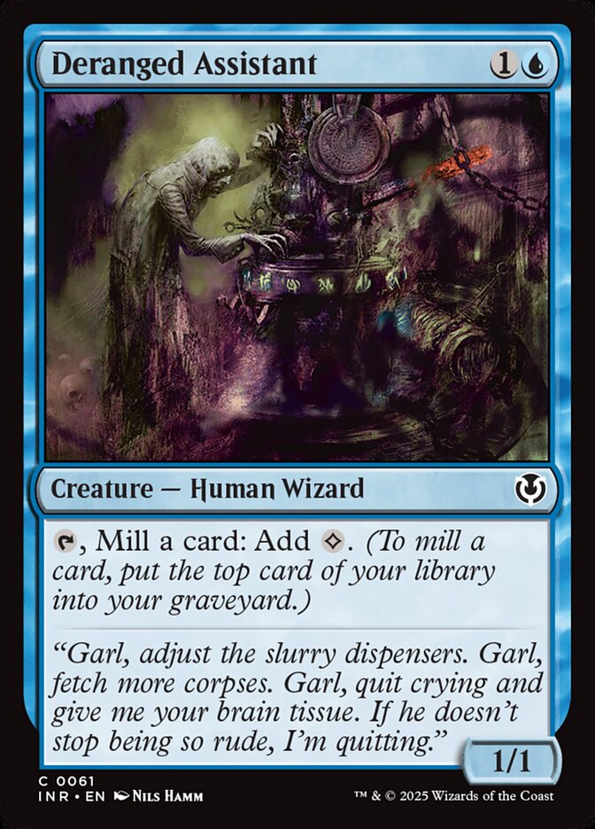 Deranged Assistant inr 61