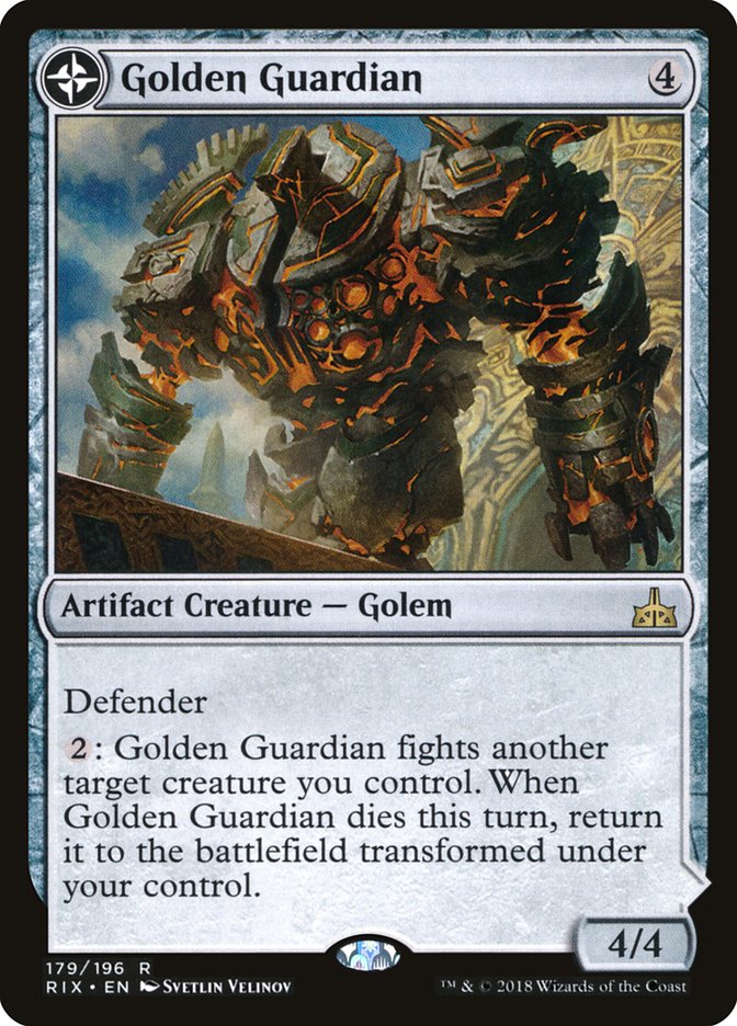 Golden Guardian // Gold-Forge Garrison rix 179