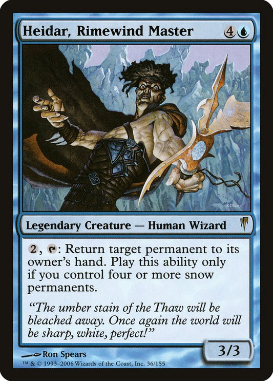 Heidar, Rimewind Master csp 36