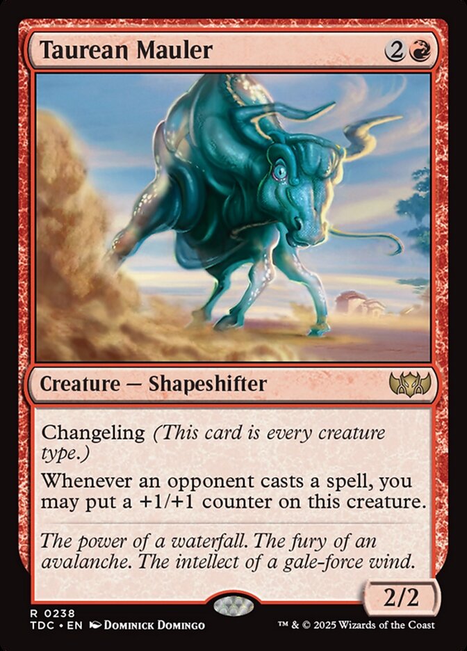 Taurean Mauler tdc 238