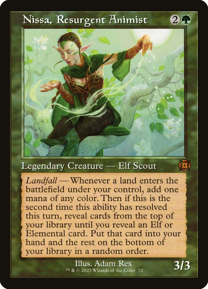 Nissa, Resurgent Animist mat 72