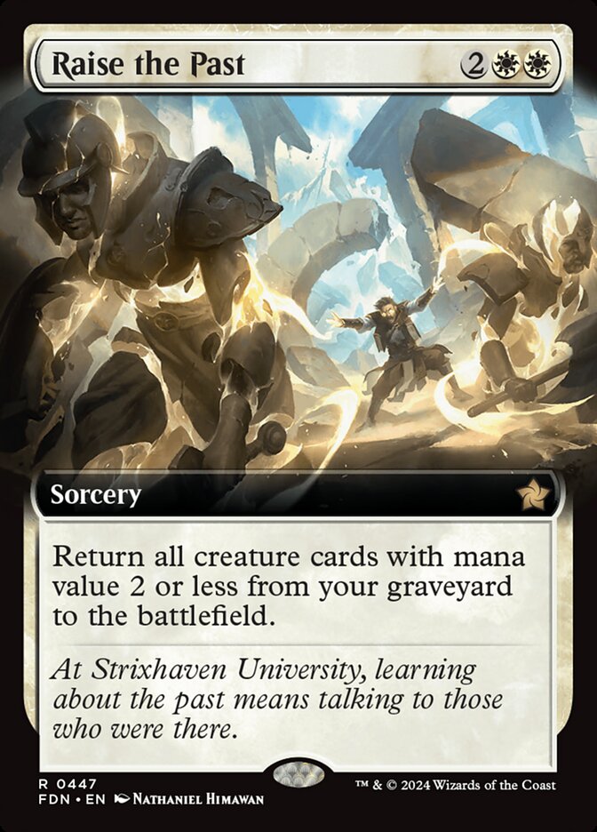 Raise the Past fdn 447