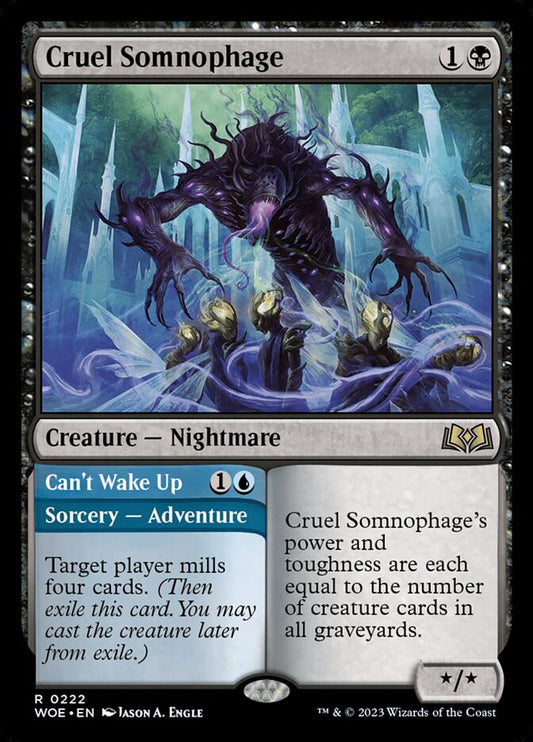 Cruel Somnophage // Can't Wake Up woe 222
