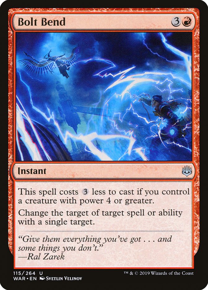 Bolt Bend war 115