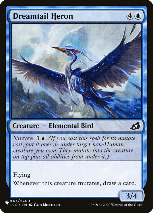 Dreamtail Heron plst IKO-47