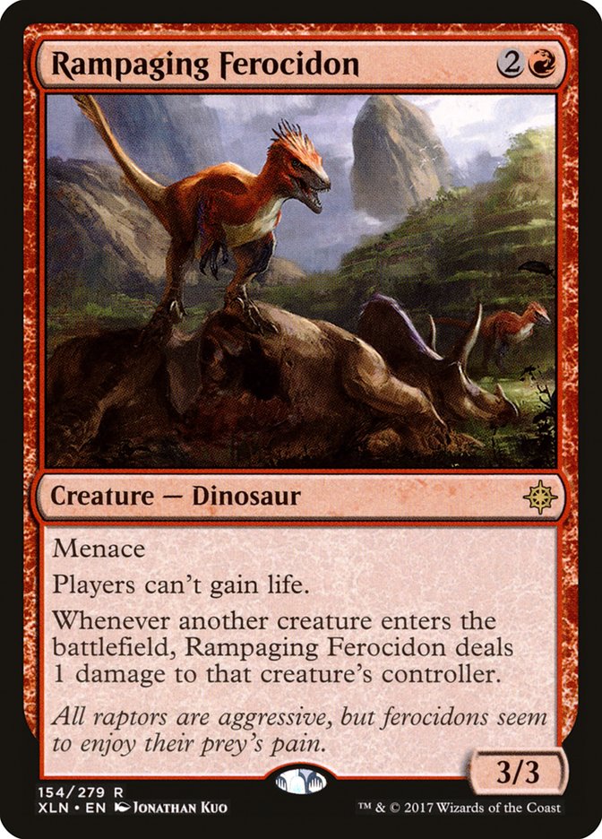 Rampaging Ferocidon xln 154
