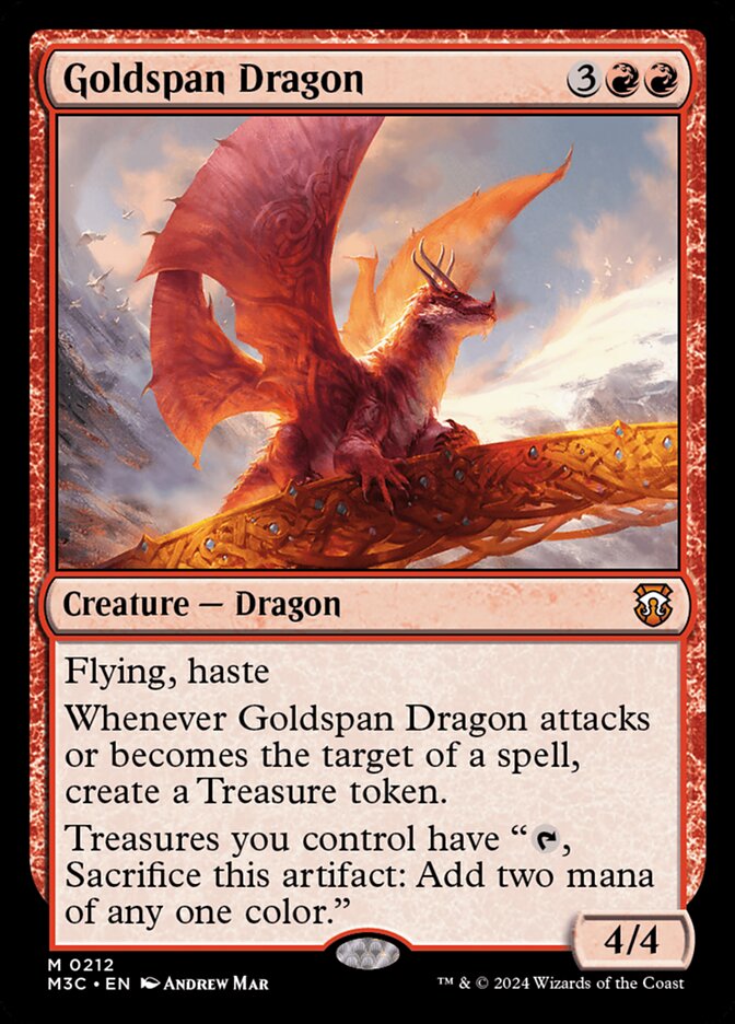 Goldspan Dragon m3c 212