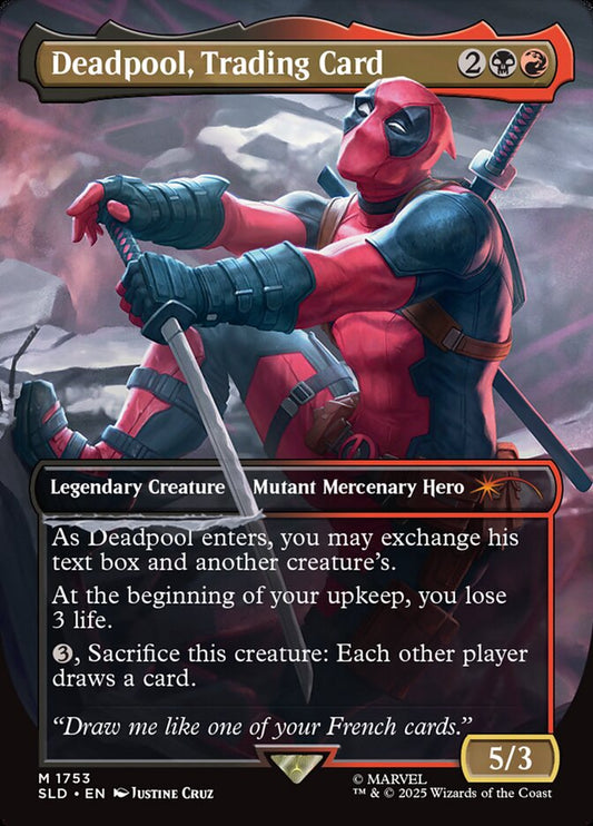 Deadpool, Trading Card sld 1753