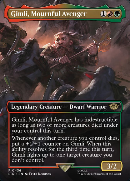 Gimli, Mournful Avenger ltr 436