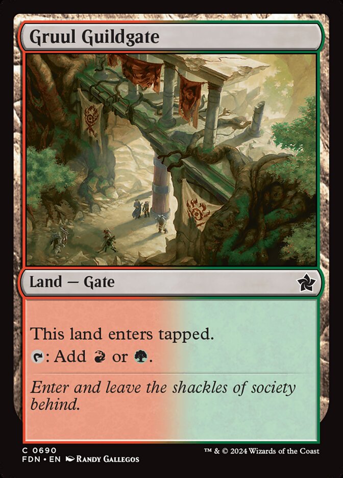Gruul Guildgate fdn 690