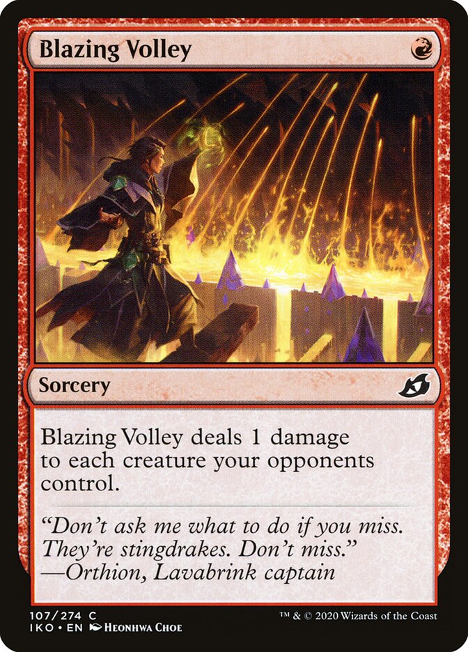 Blazing Volley iko 107
