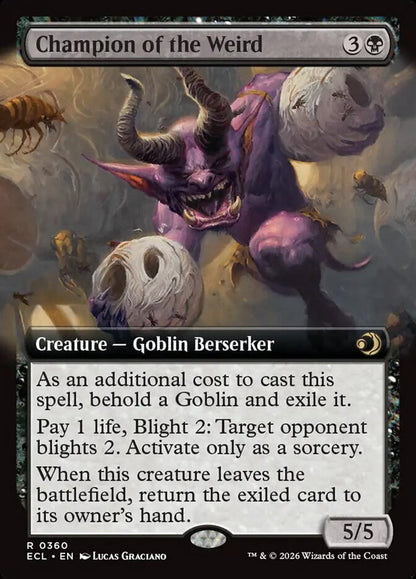 Champion of the Weird ecl 360