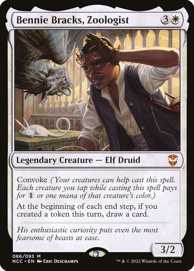 Bennie Bracks, Zoologist ncc 86