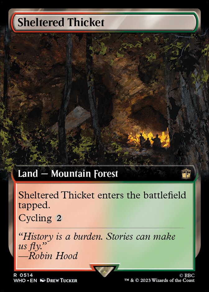 Sheltered Thicket who 514