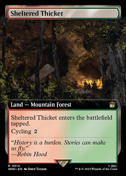 Sheltered Thicket who 514