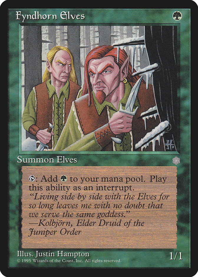 Fyndhorn Elves ice 244