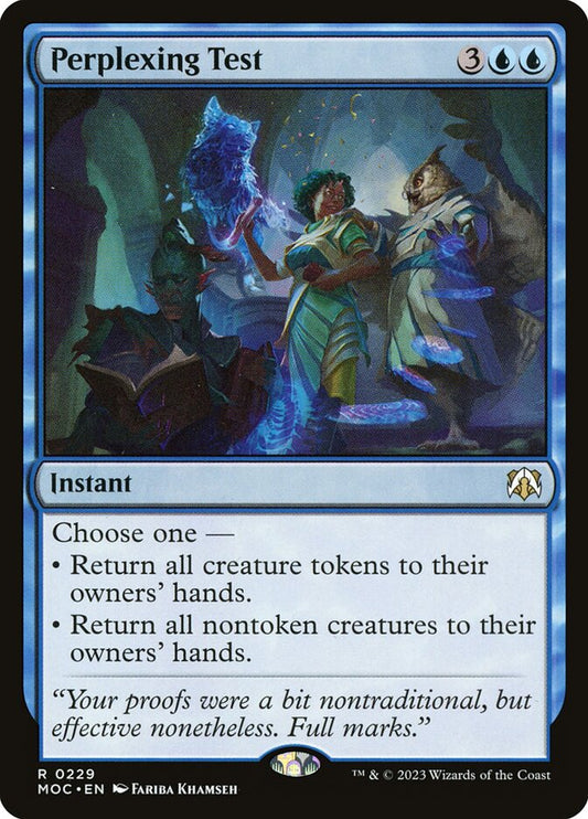 Perplexing Test moc 229