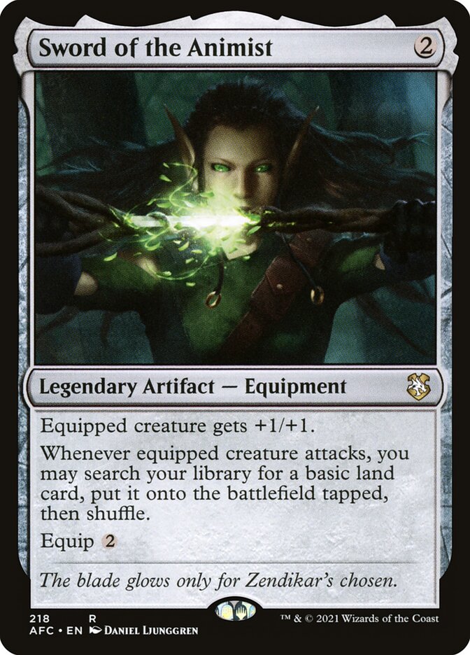 Sword of the Animist afc 218