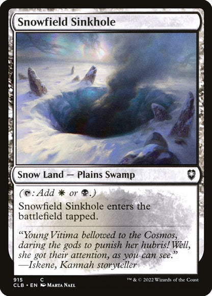 Snowfield Sinkhole clb 915