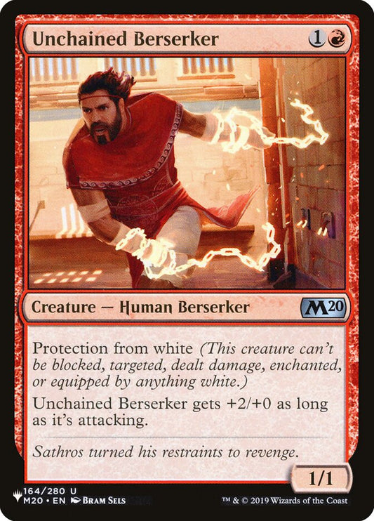 Unchained Berserker plst M20-164