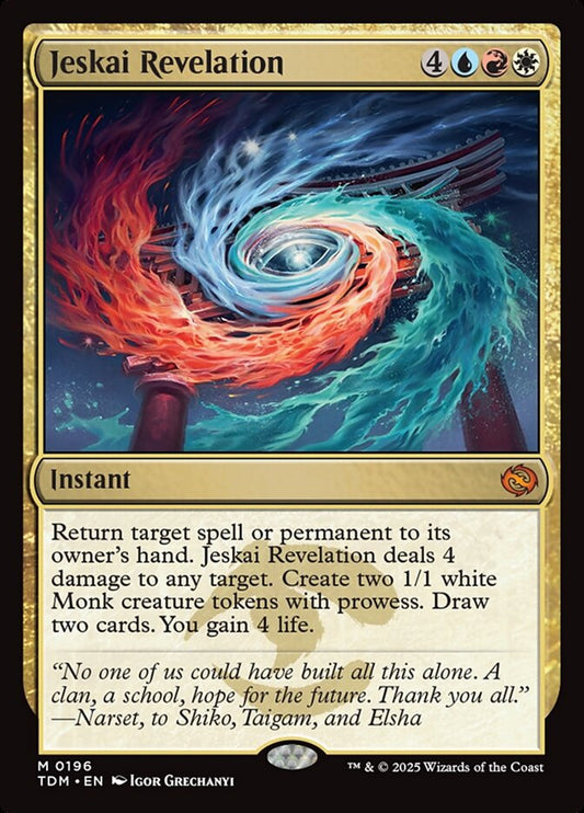 Jeskai Revelation tdm 196