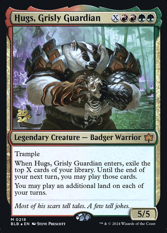 Hugs, Grisly Guardian pblb 218s