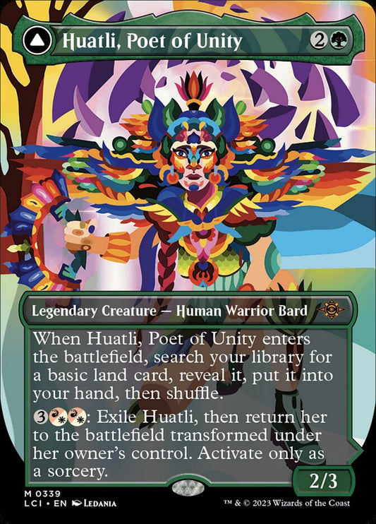 Huatli, Poet of Unity // Roar of the Fifth People lci 339