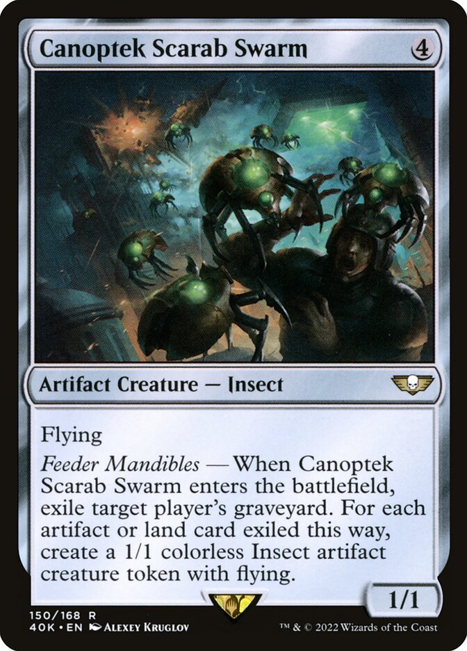 Canoptek Scarab Swarm 40k 150