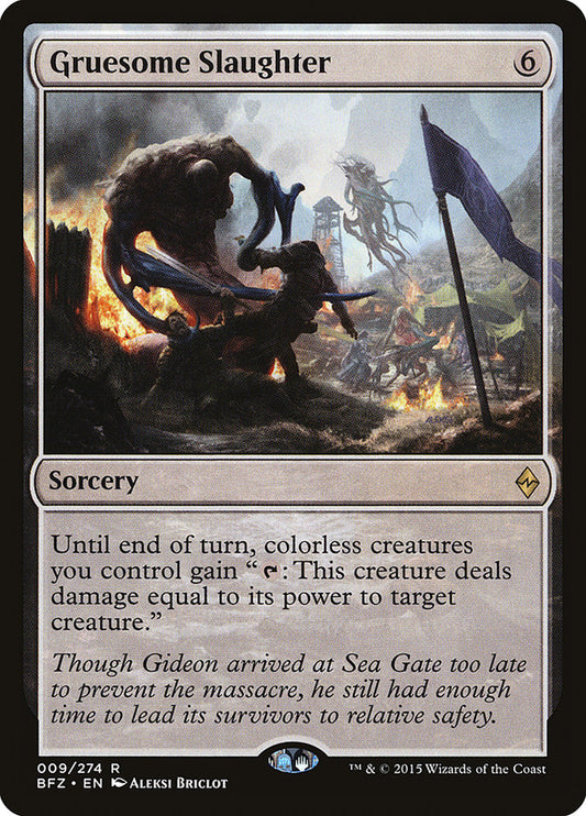 Gruesome Slaughter bfz 9