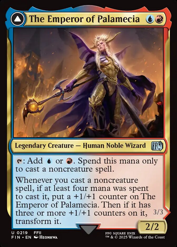 The Emperor of Palamecia // The Lord Master of Hell fin 219