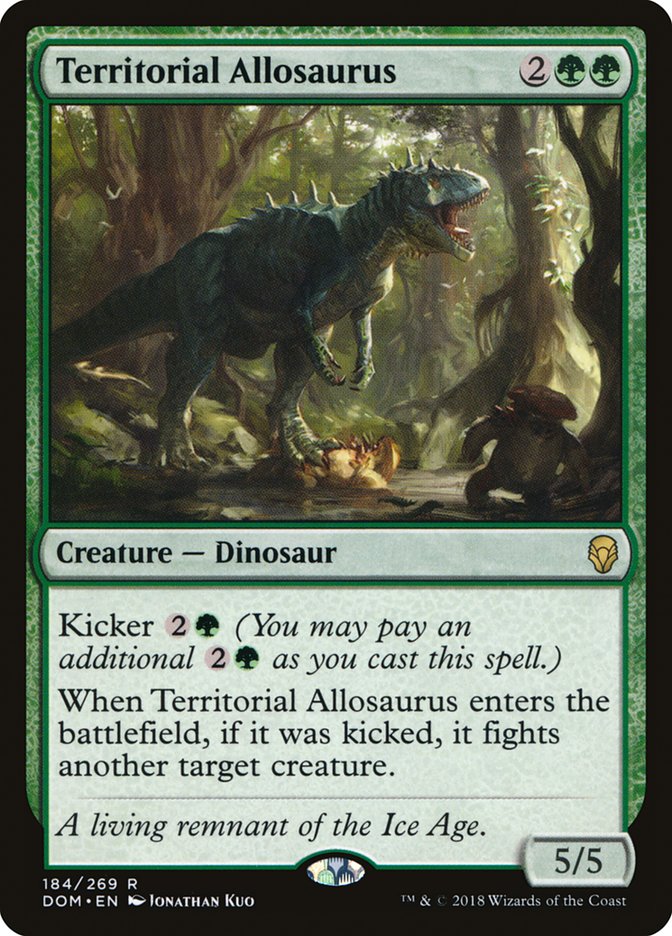 Territorial Allosaurus dom 184
