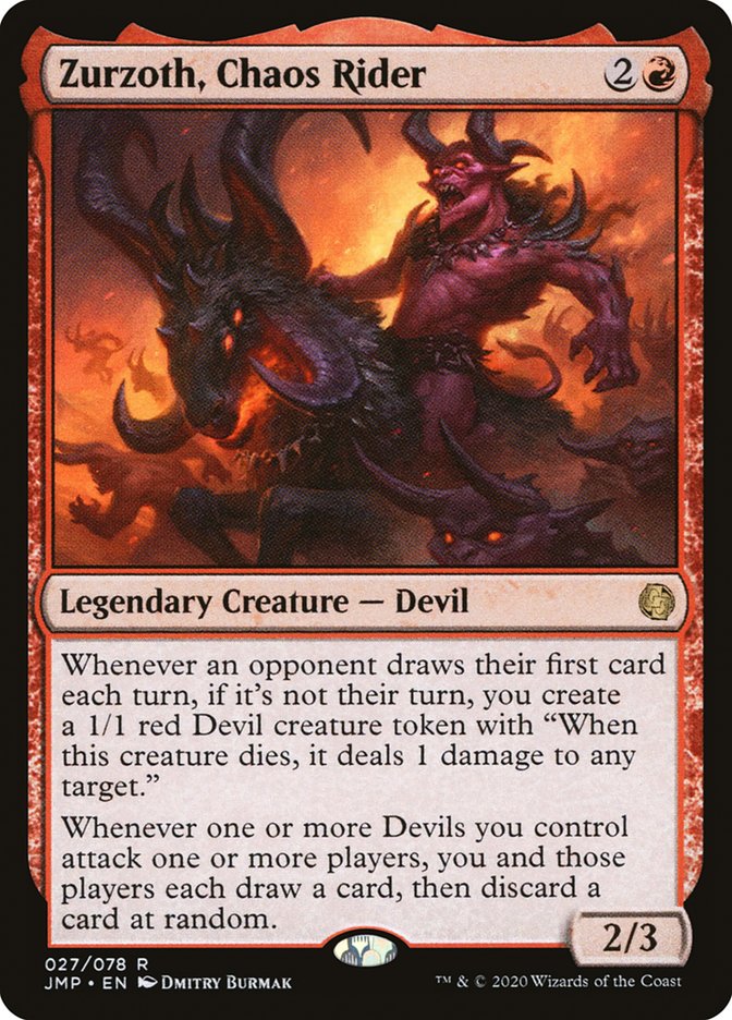 Zurzoth, Chaos Rider jmp 27