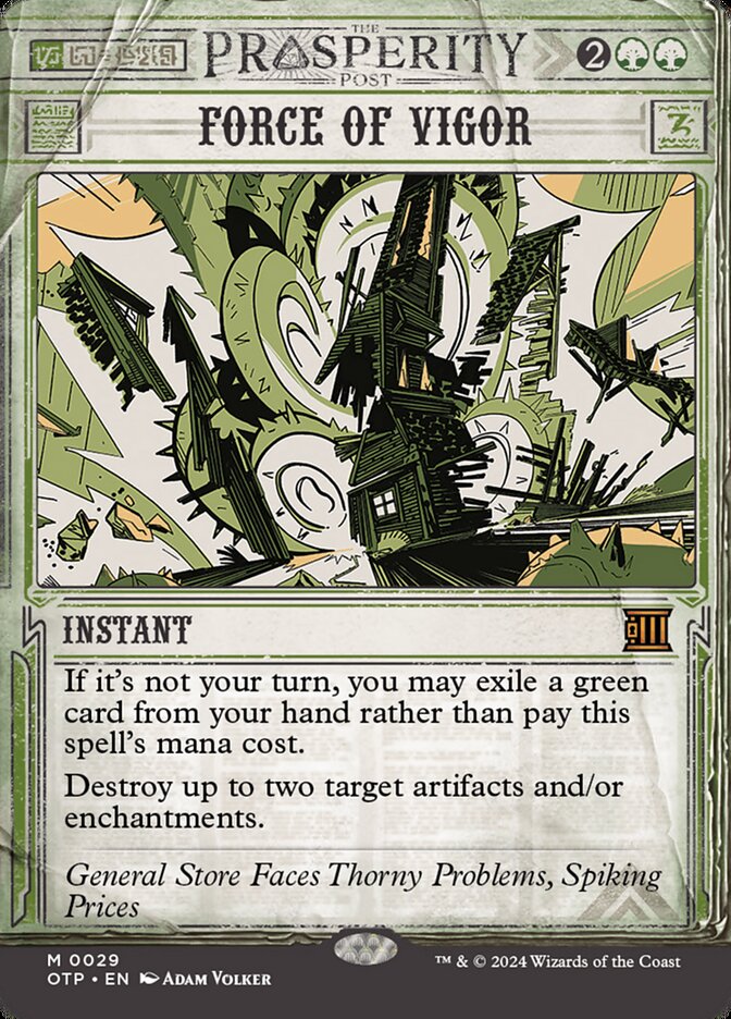 Force of Vigor otp 29