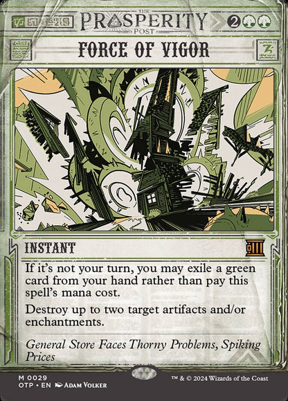Force of Vigor otp 29