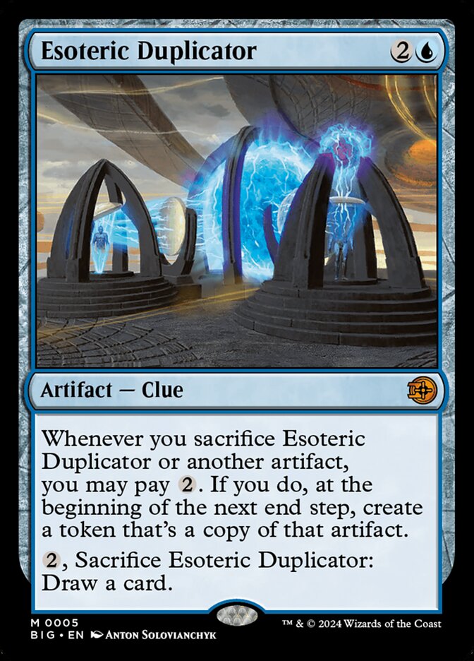 Esoteric Duplicator big 5