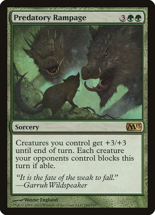 Predatory Rampage m13 180