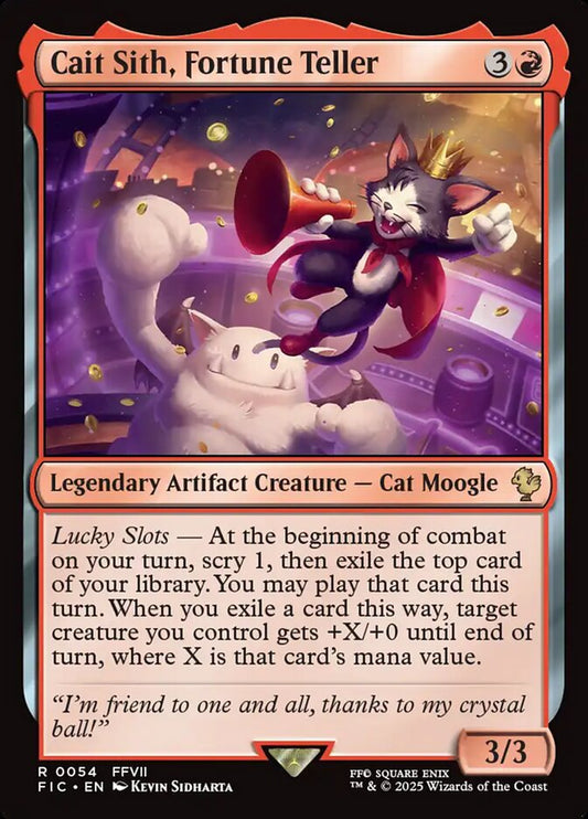 Cait Sith, Fortune Teller fic 54