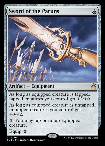 Sword of the Paruns rvr 270