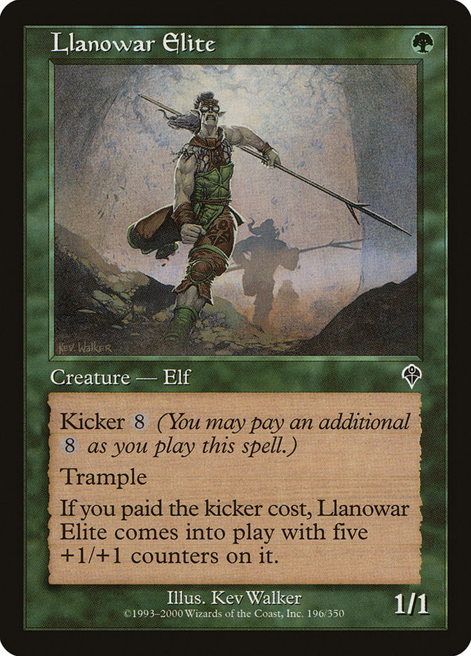 Llanowar Elite inv 196