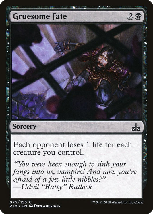 Gruesome Fate rix 75