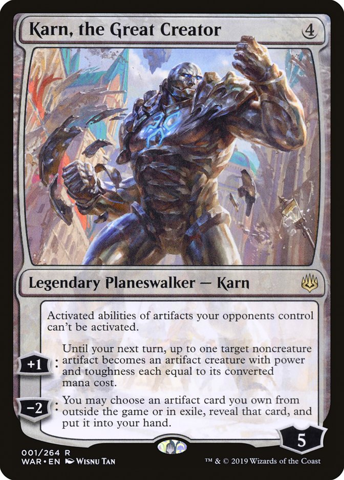 Karn, the Great Creator war 1