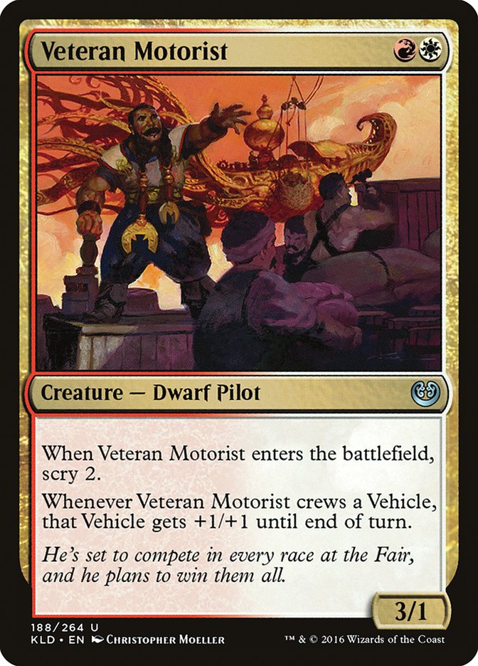 Veteran Motorist kld 188